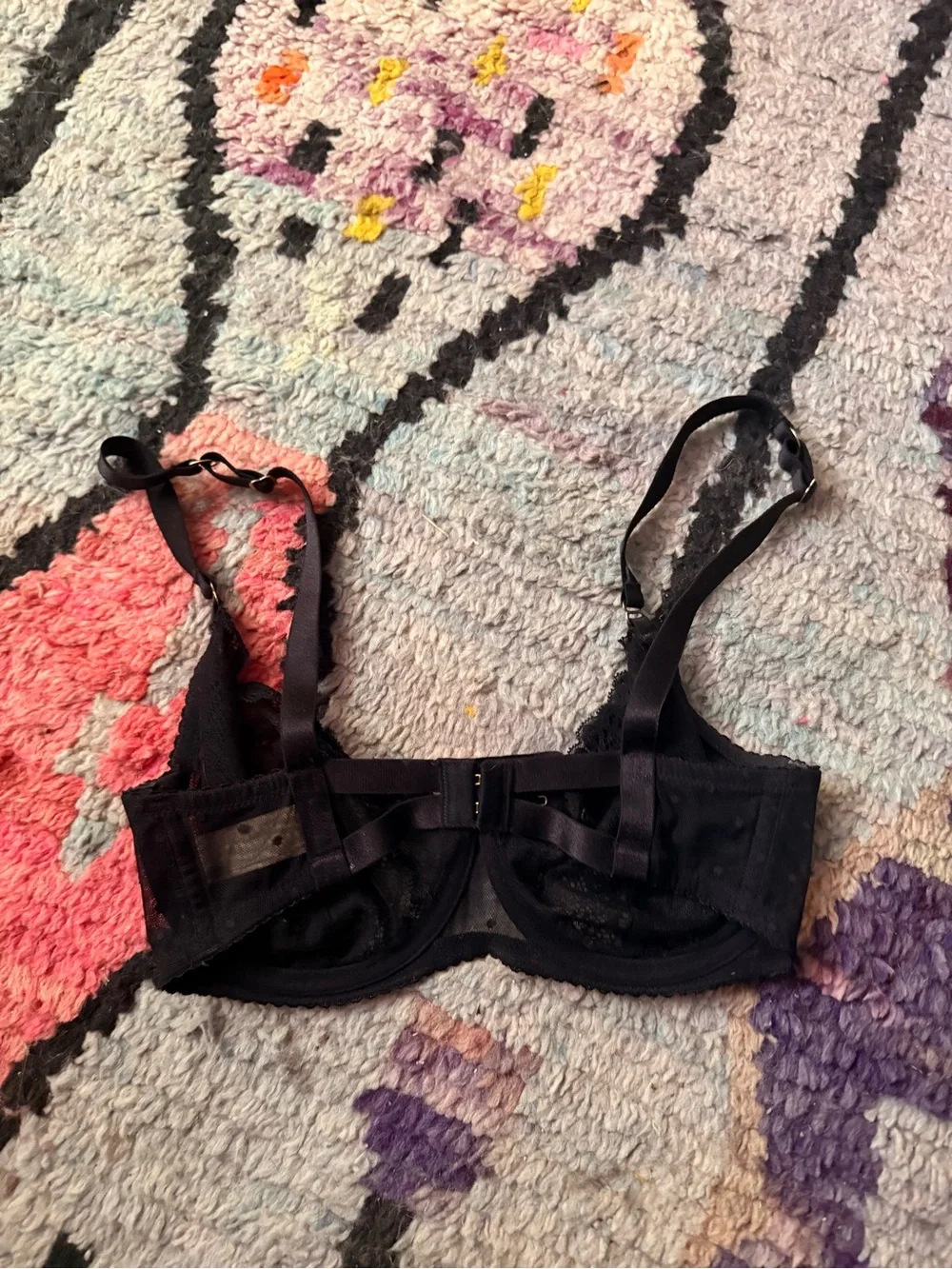 Dita Von Teese Fiamma Bra Black | Vintage Glamour — Size 34DD